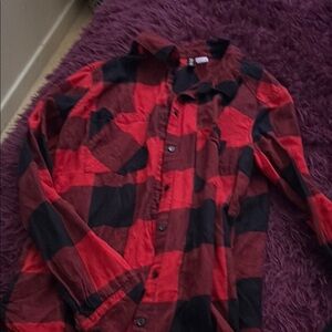 Red and Black Checkered women’s Shirt